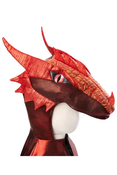 Capa del dragón rojo Talla 5-6 años - Imagen 2