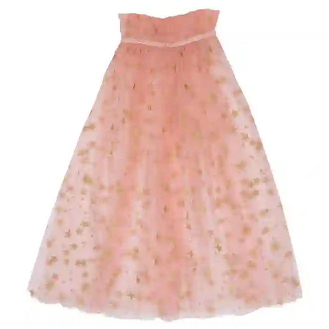 Pink layer with gold stars