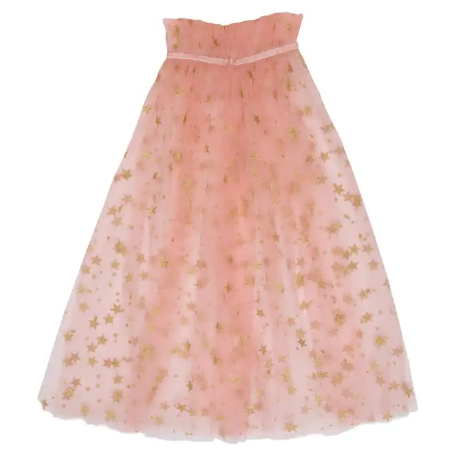 Pink layer with gold stars