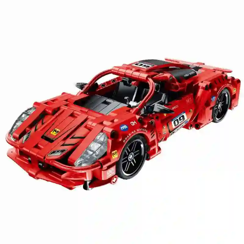 Red racing car N 5809 - 437pzas.