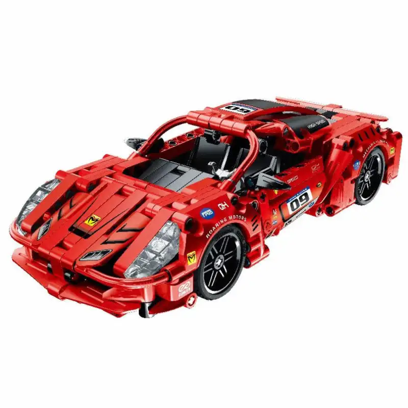 Red racing car N 5809 - 437pzas. - Image 2