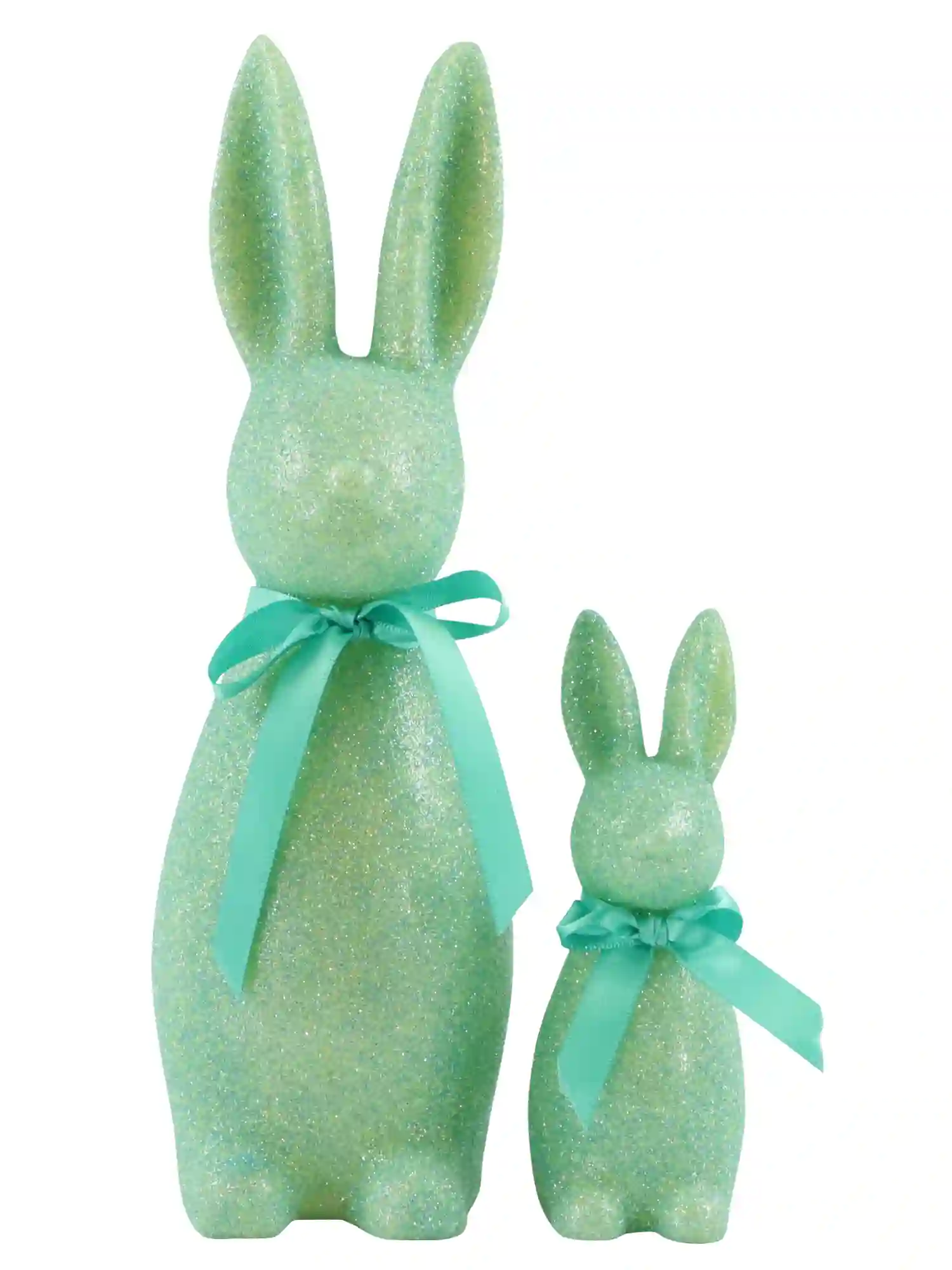 Bright green bunny