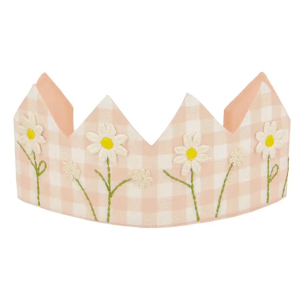 Gingham Flower Corona