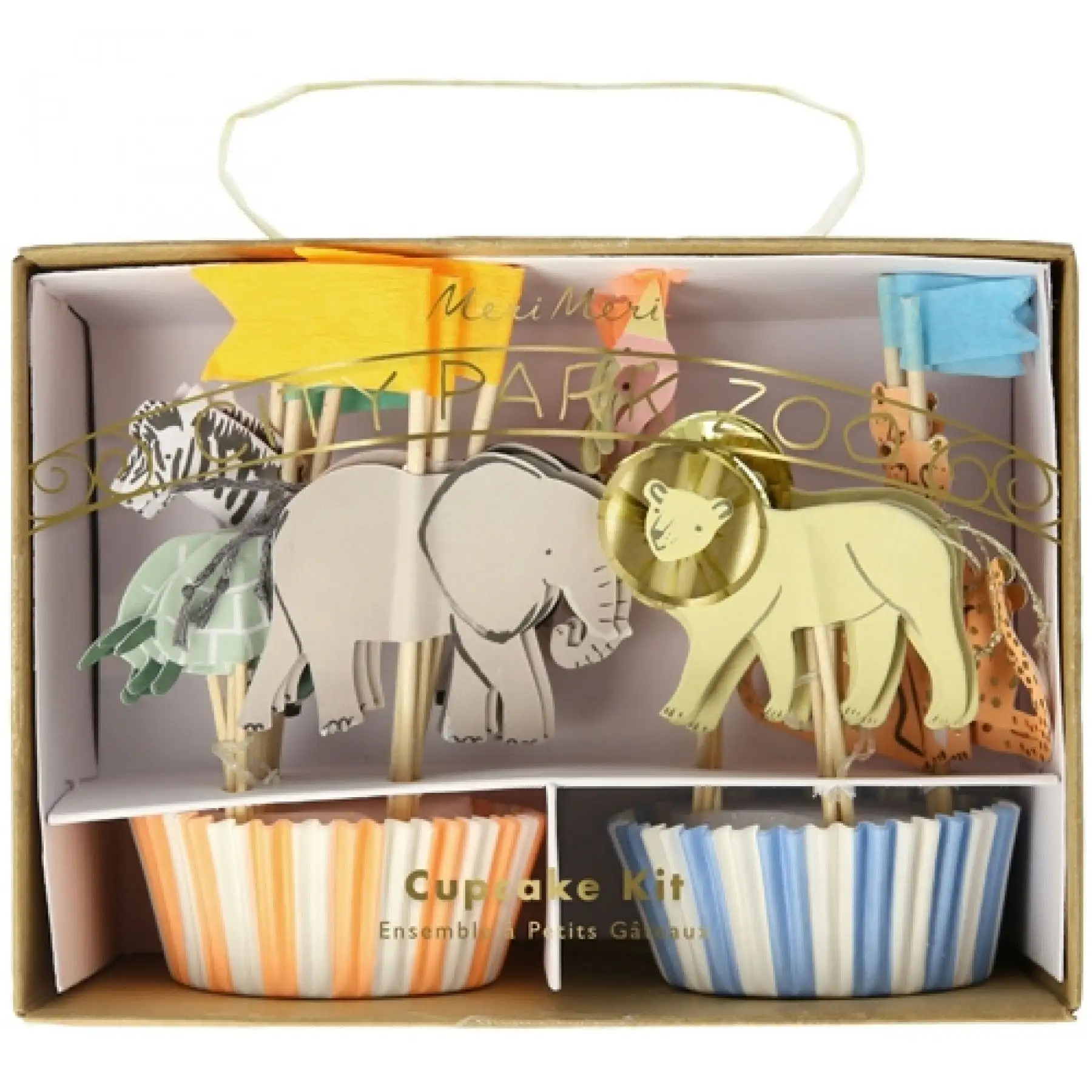 Cupcake kit safari