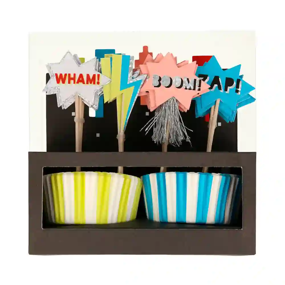 Cupcake kit superhéroe