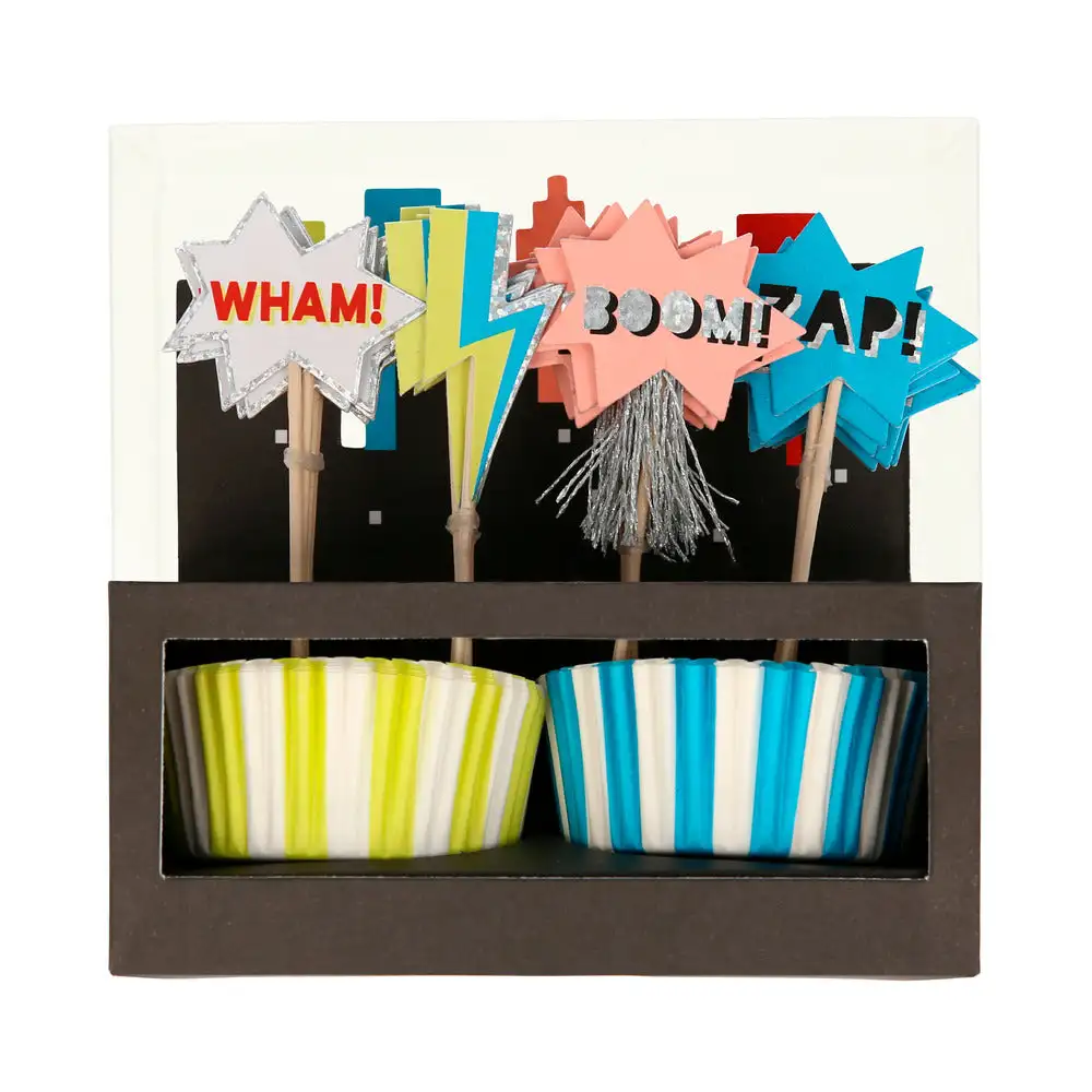Cupcake kit superhéroe