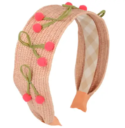 Diadema de cerezas