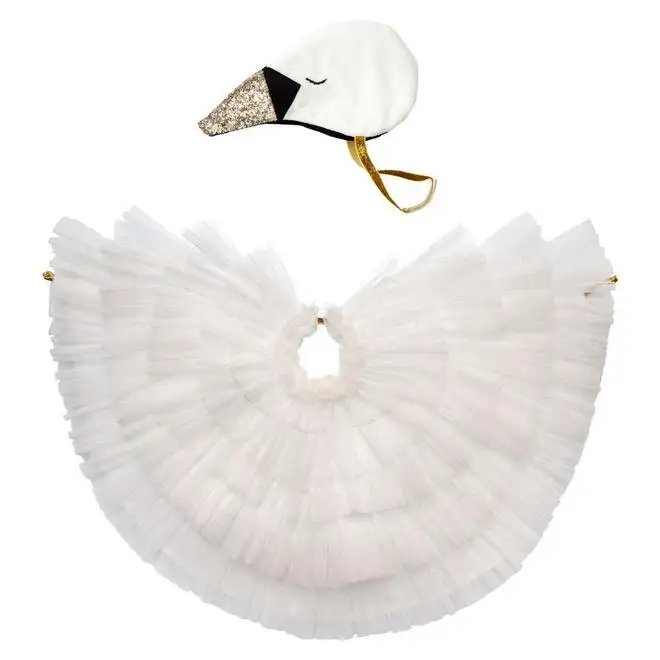 Disfraz capa de cisne