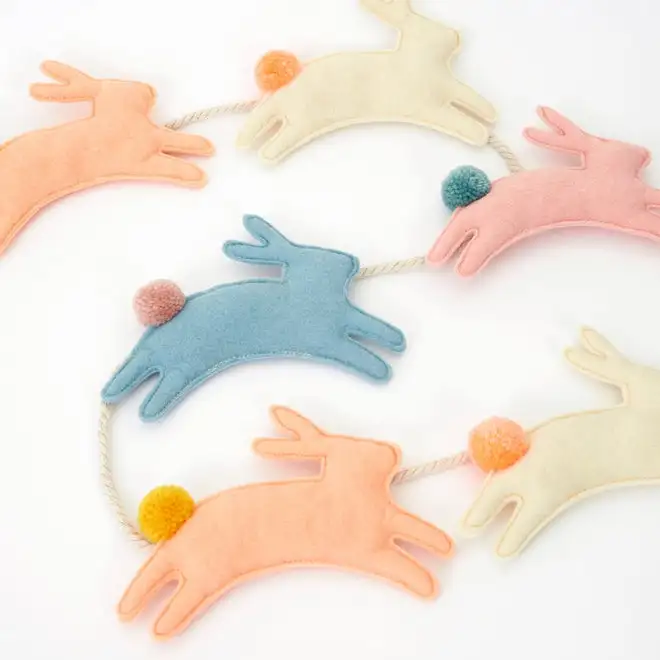 Felt bunny guirnalda - Image 2
