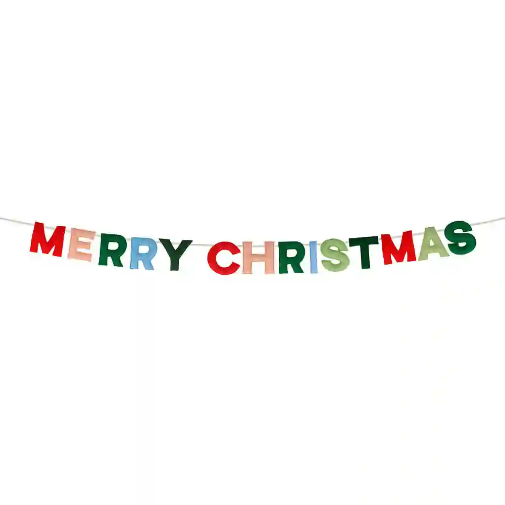 Felt Garland Merry Christmas