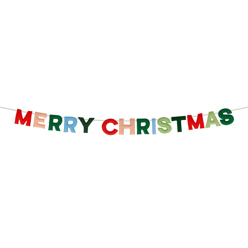 Felt Garland Merry Christmas