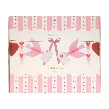 Guirnalda de pájaros y corazones - Imagen 2