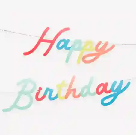 Guirnalda Happy Birthday