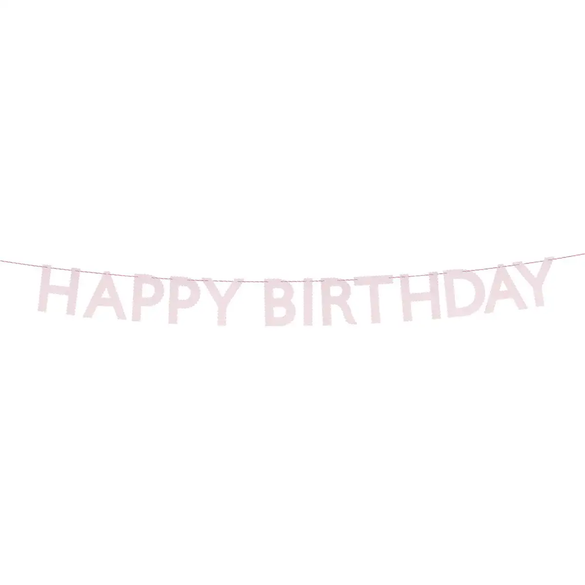 Guirnalda Rosa feliz cumpleaños - Imagen 2