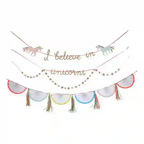 Guirnalda unicornios