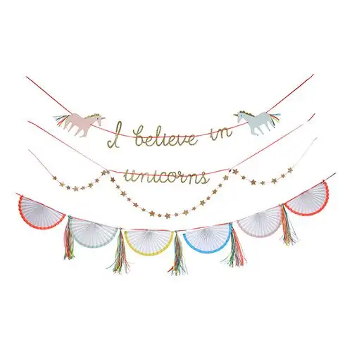 Guirnalda unicornios