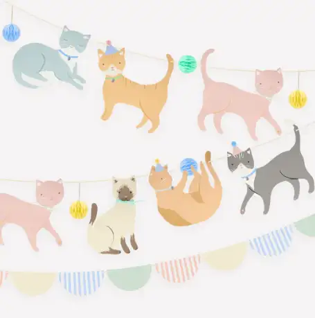Gatitos garlands