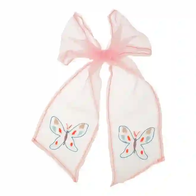 Horquilla con lazo de mariposas