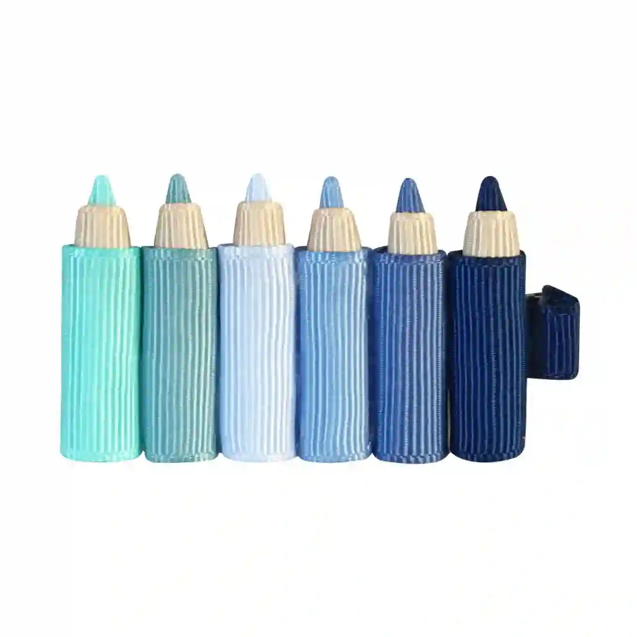 Horquilla lápices Liberty azules