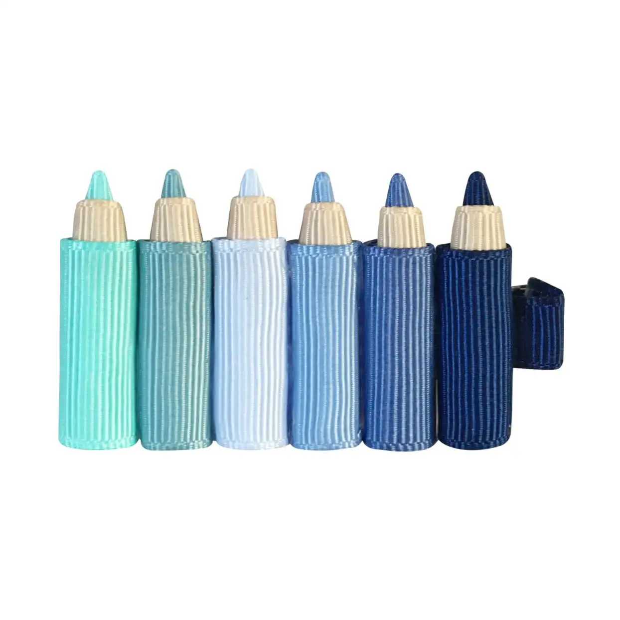 Horquilla lápices Liberty azules