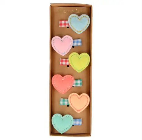 Felt heart forks