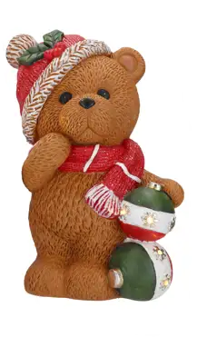 Peluche bear with LED - Image 2