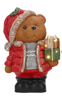 Peluche bear with LED - Image 3