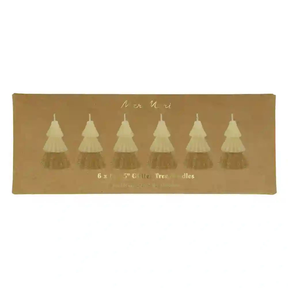 6 mini Christmas tree pack