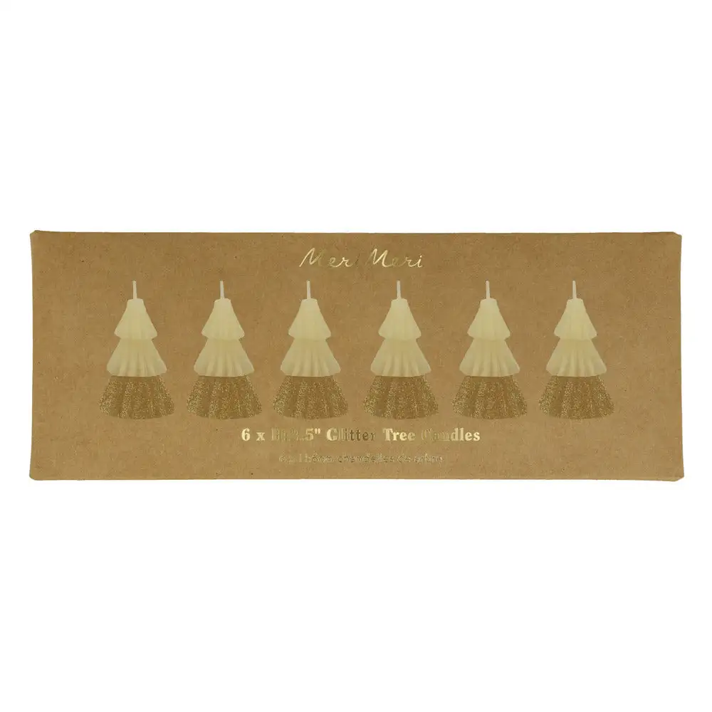 6 mini Christmas tree pack