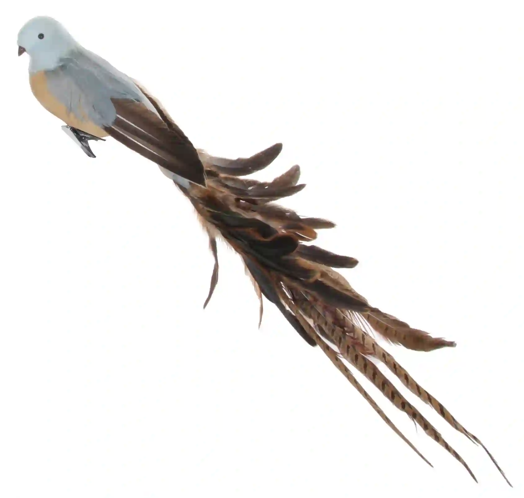 Pájaro azul y marrón 50 cm