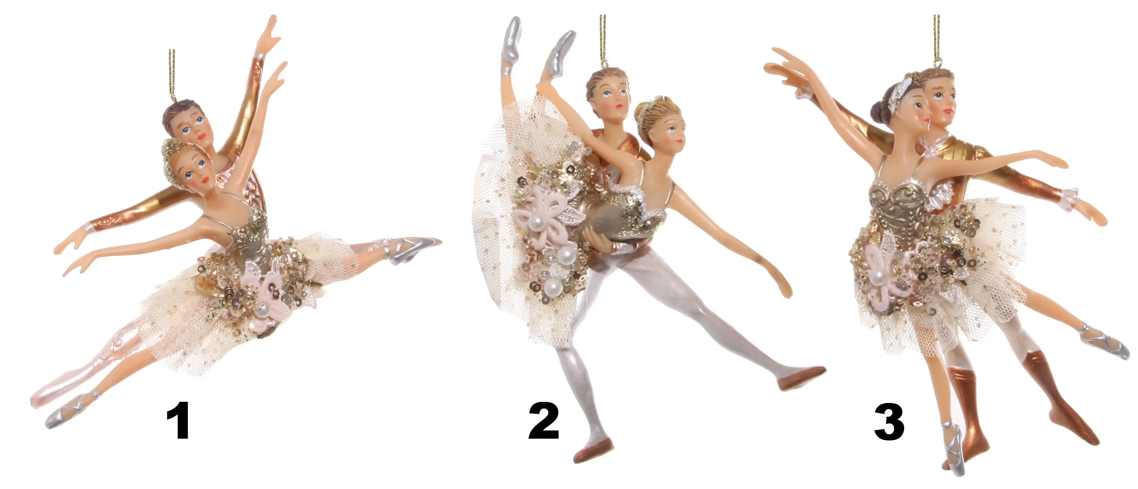Pareja de bailarina con bailarín