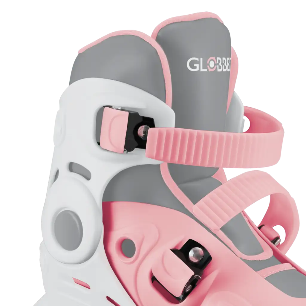 Patines en Línea 2 en 1, talla 26-29 Rosa pastel - Imagen 3