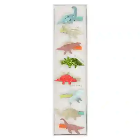 Pinzas para el pelo de dinosaurios