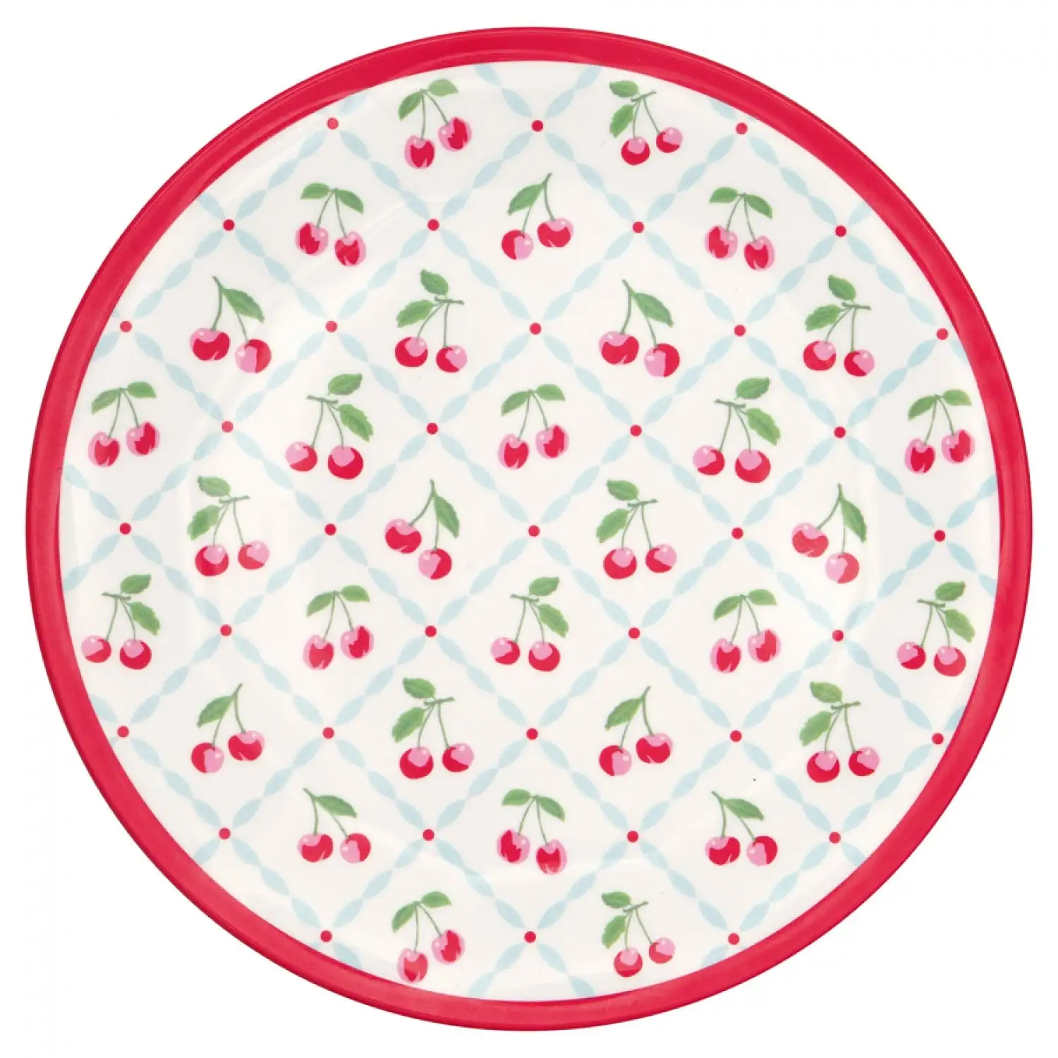 Melamine cherry dish