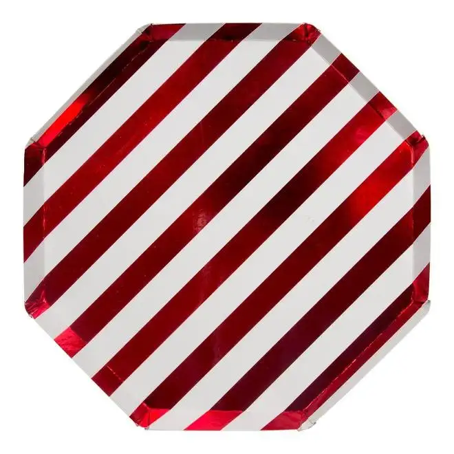 Big red and white stripes