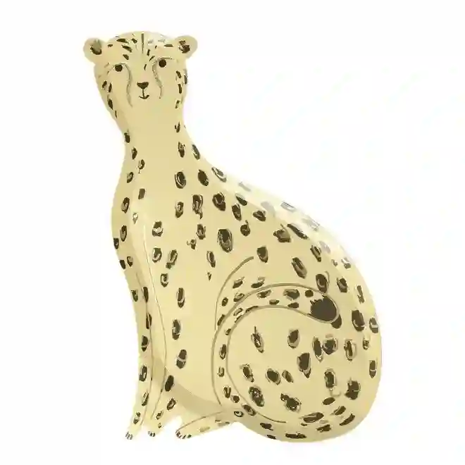 Leopard dish