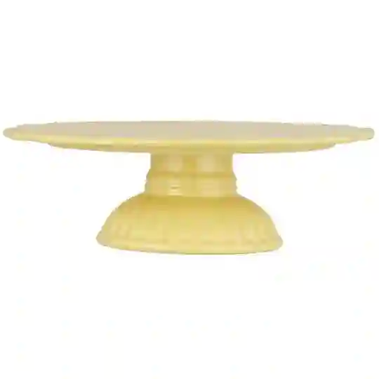 Plato para tarta Amarillo limonada