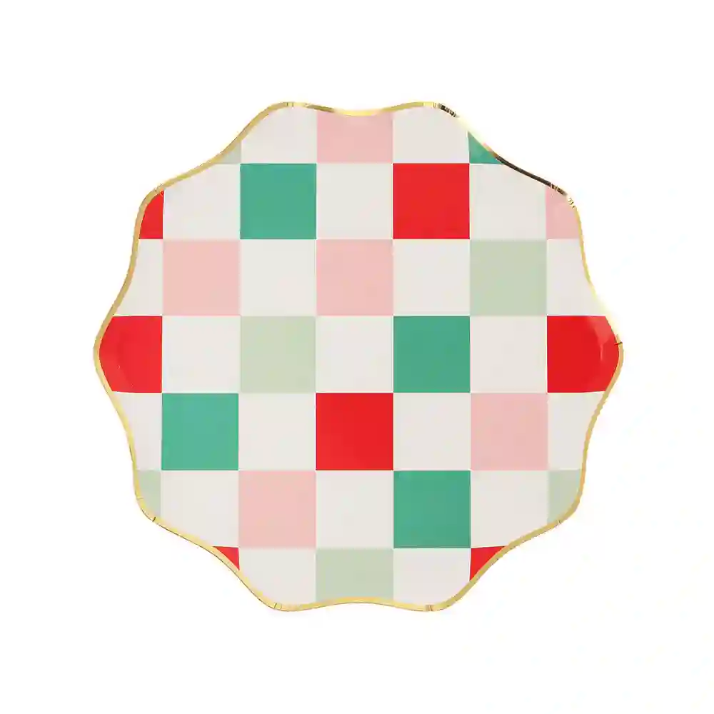 Platos a cuadros