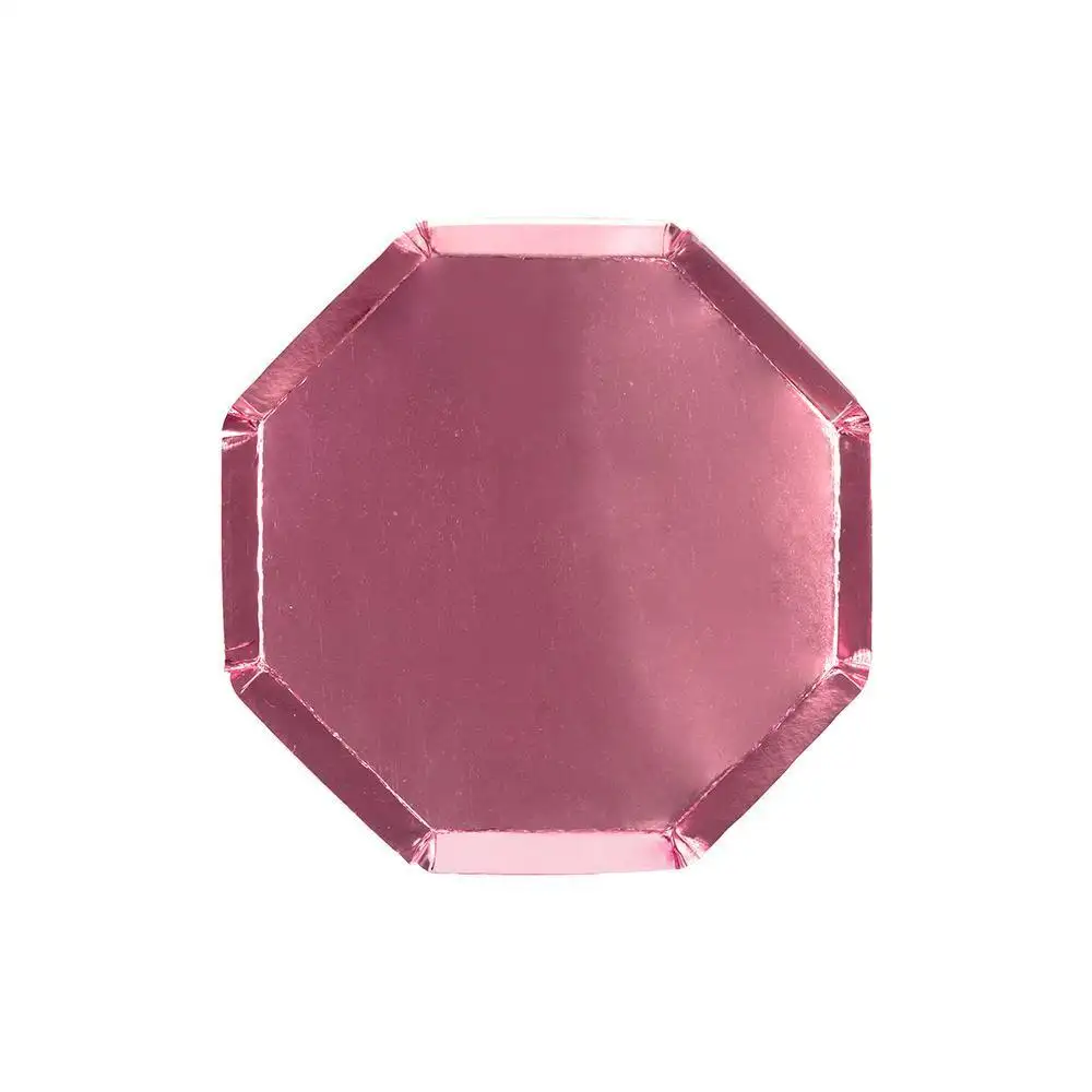 Bright rose cocktail dishes
