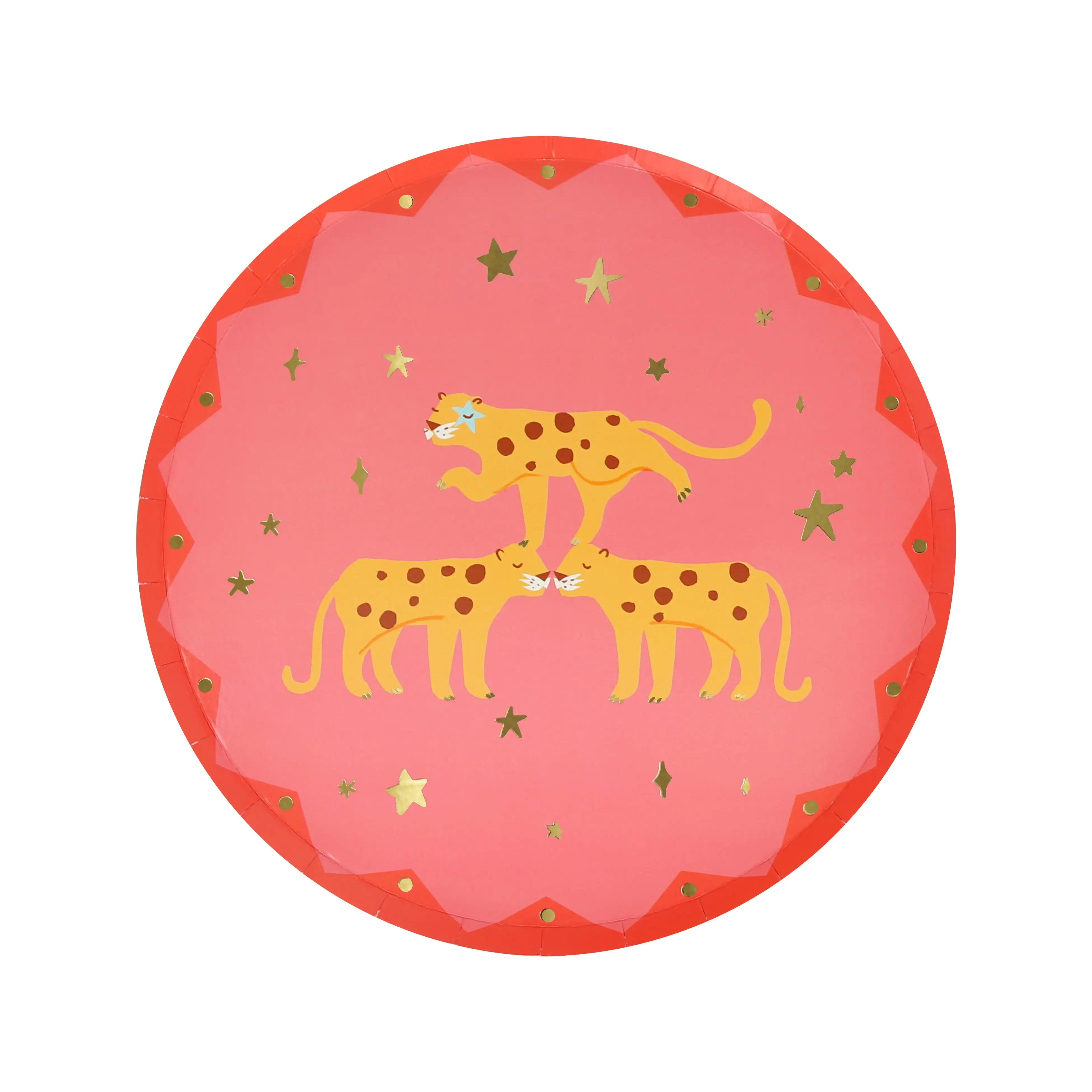 Dishes with circus icons - Image 5