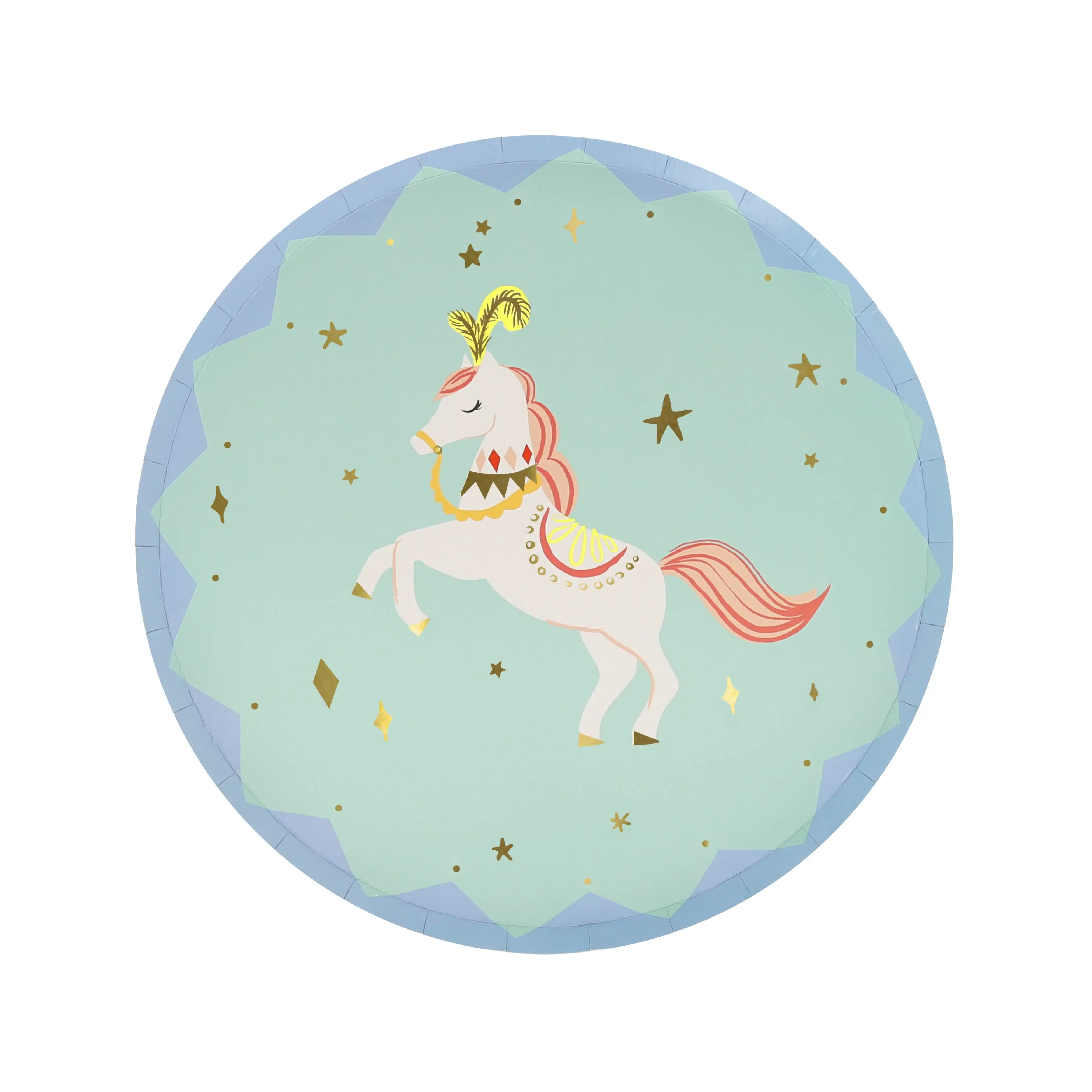 Dishes with circus icons - Image 6