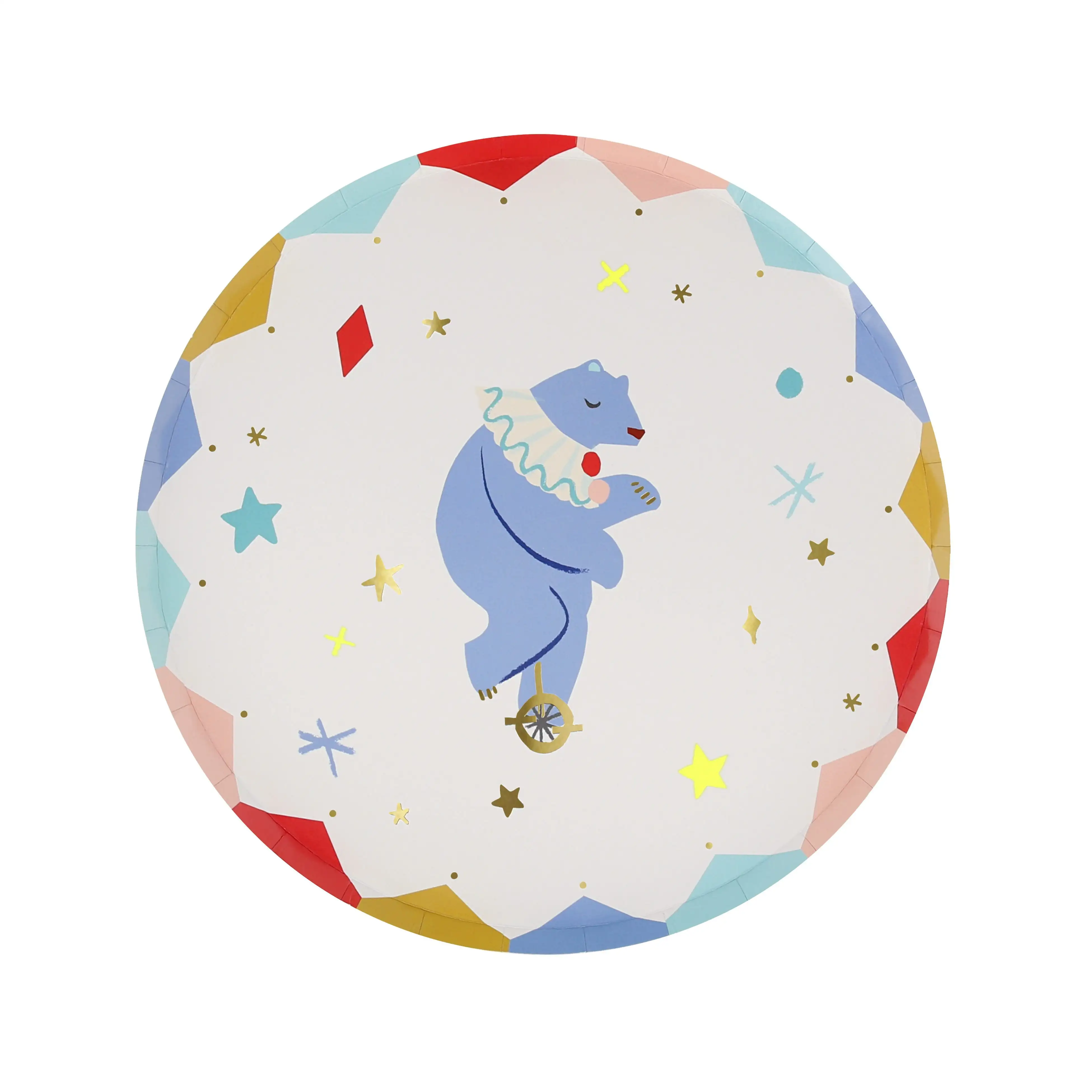Dishes with circus icons - Image 8