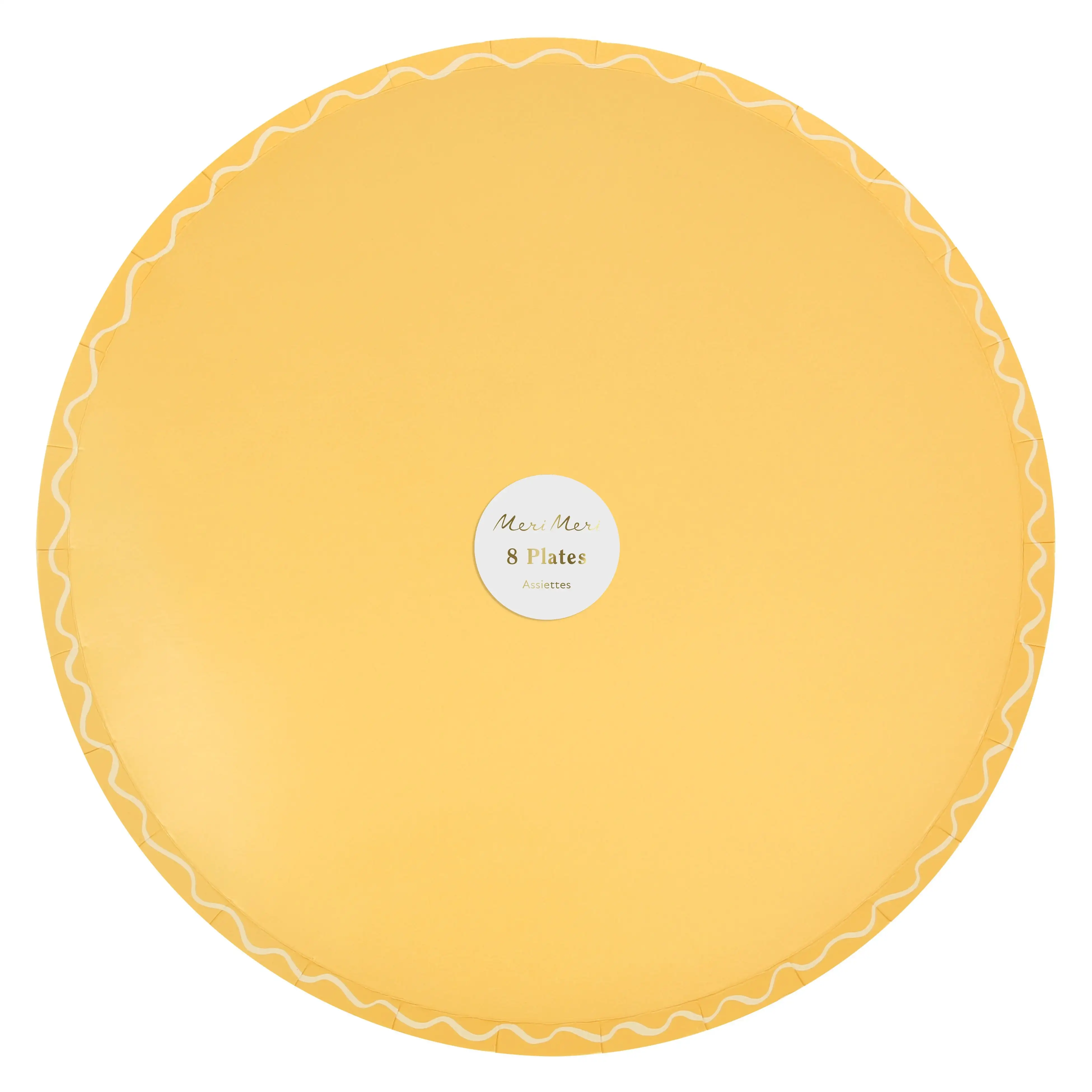 Large dishes with wavy edge - Image 6