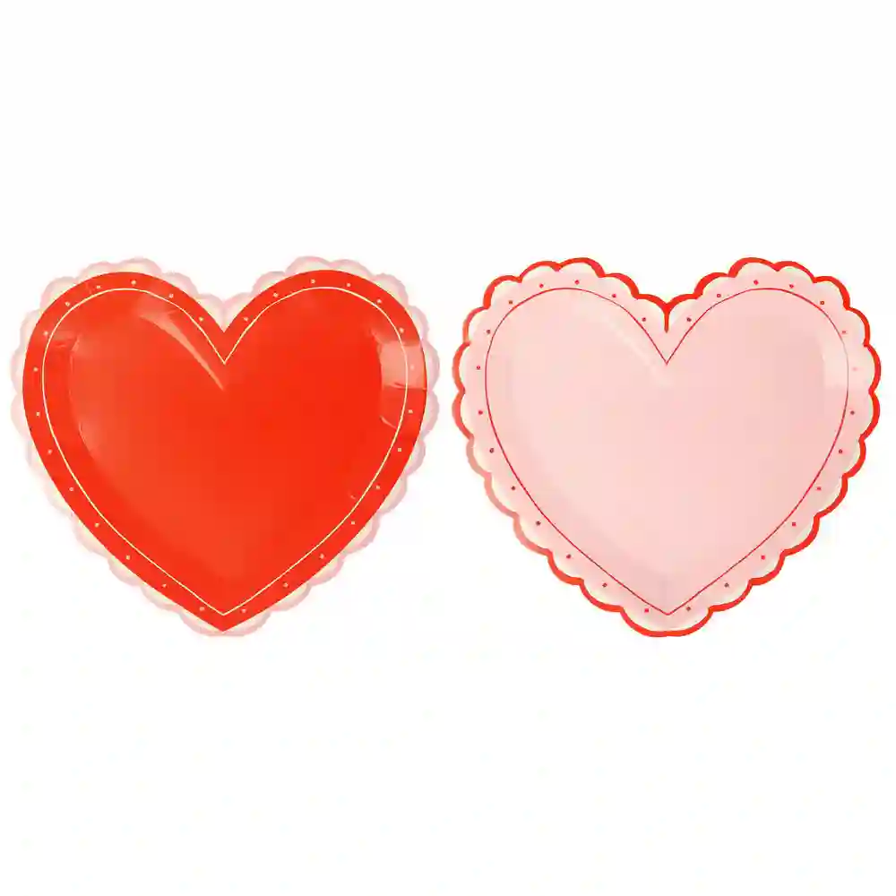 Large heart dishes