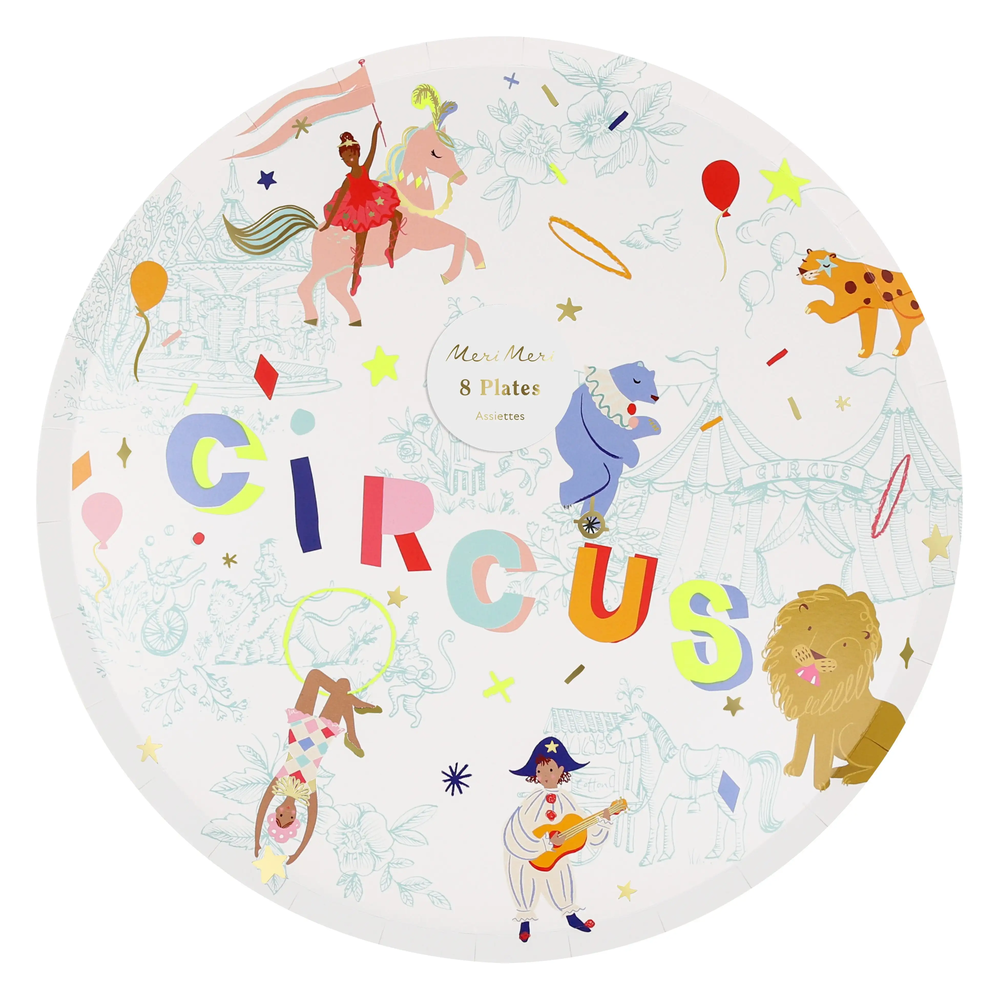 Large circus dishes - Image 2