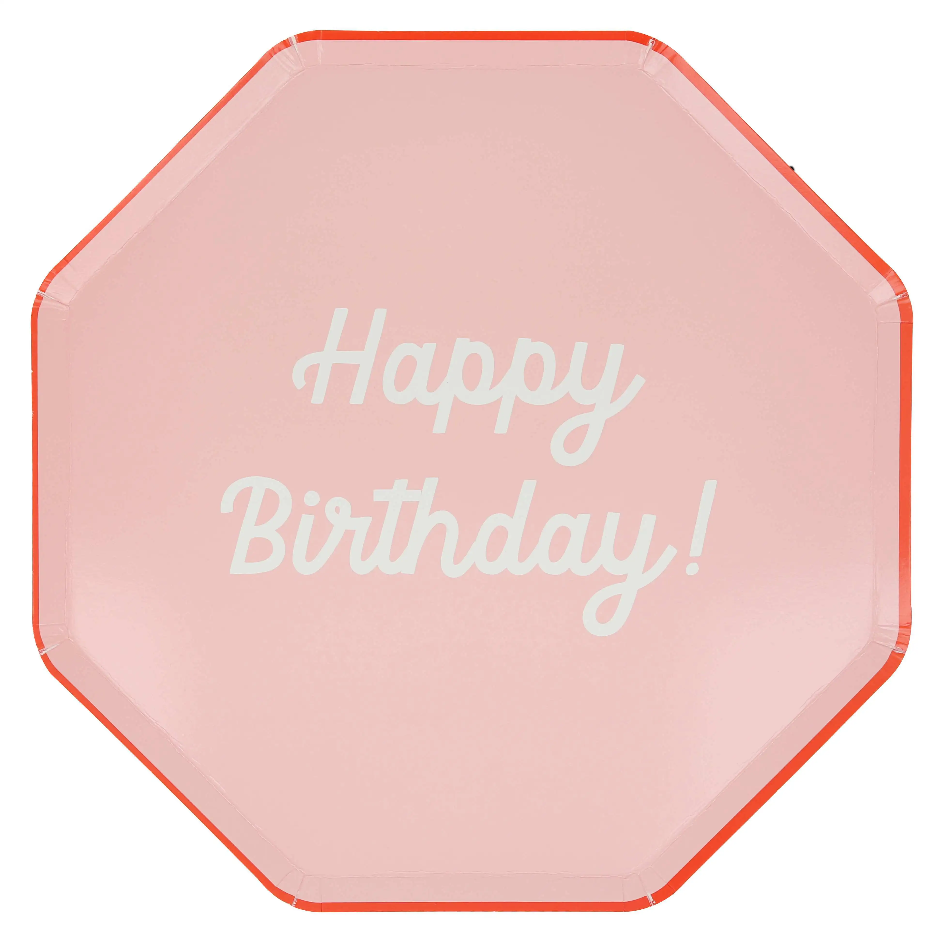 Platos Grandes Multicolor Feliz Cumpleaños - Imagen 7
