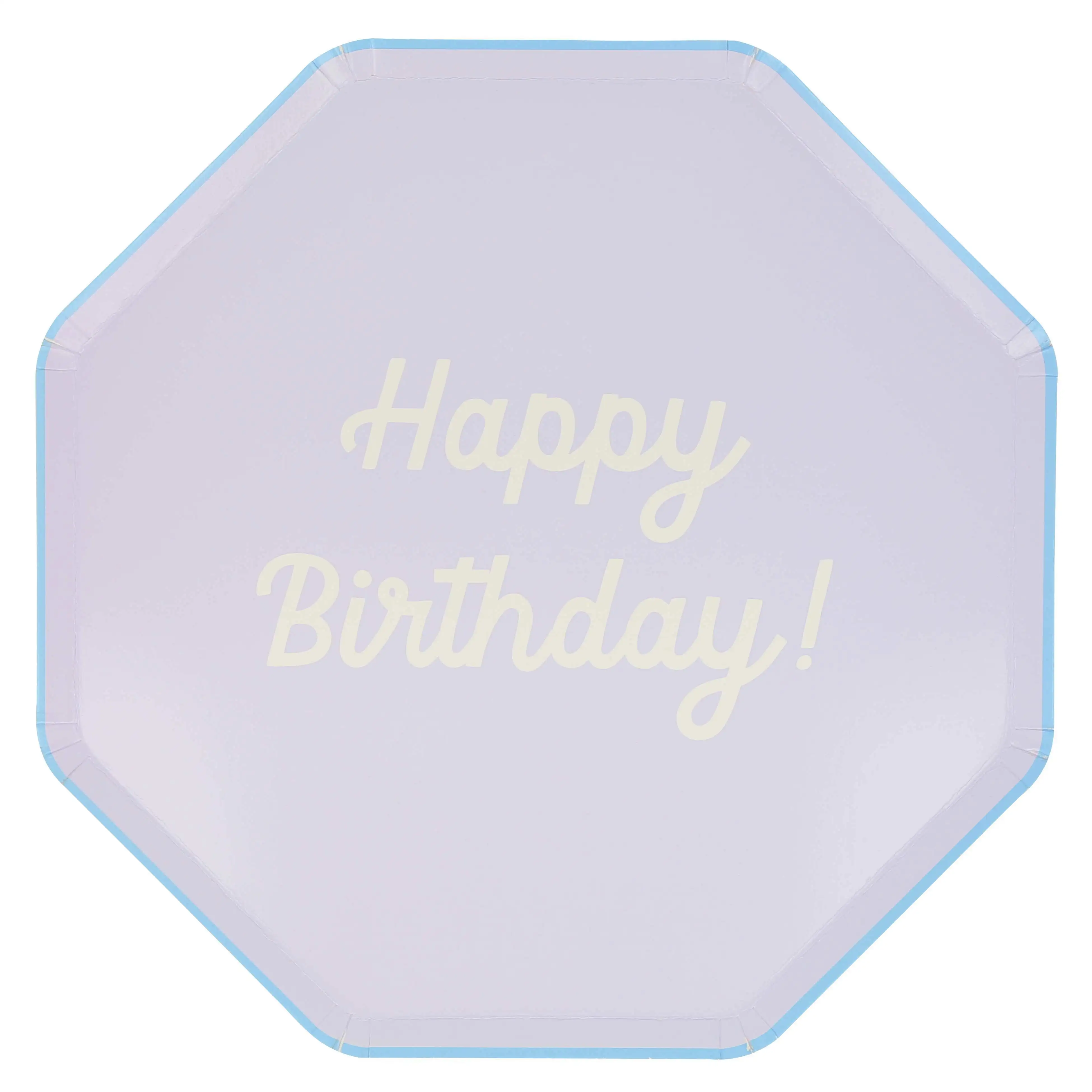 Platos Grandes Multicolor Feliz Cumpleaños - Imagen 8