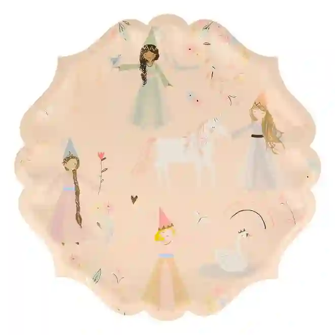 Large princess plates