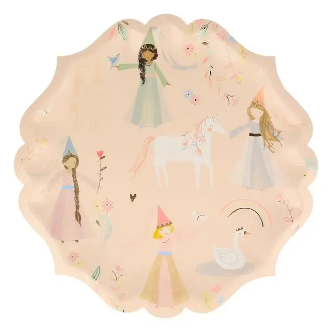 Large princess plates