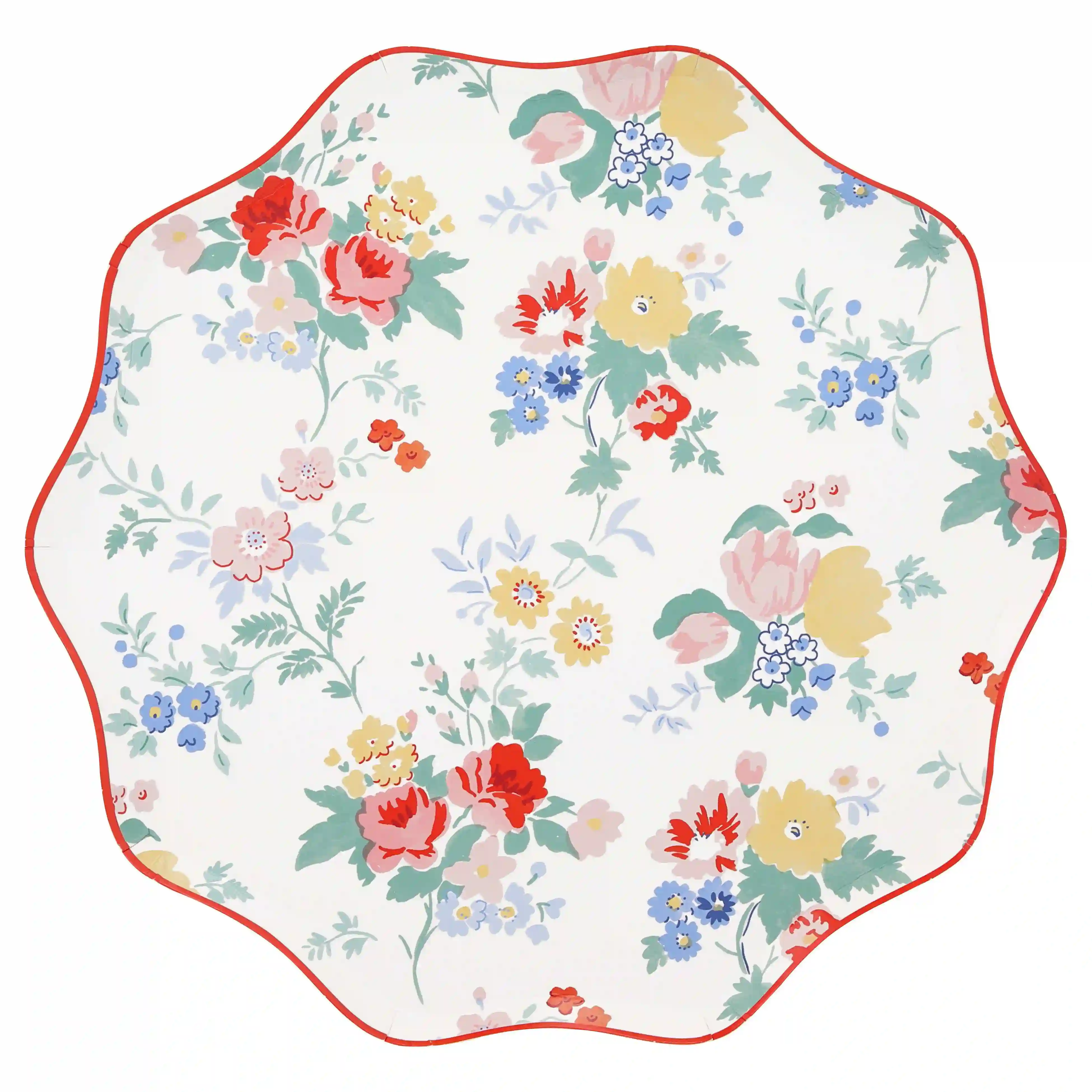 Platos grandes Vintage Floral